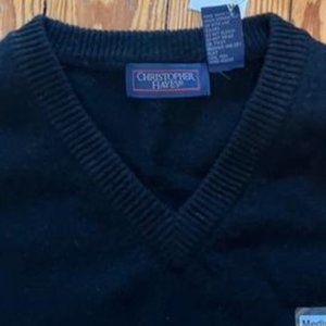 Christopher Hayes Lambswool Sweater Vest
